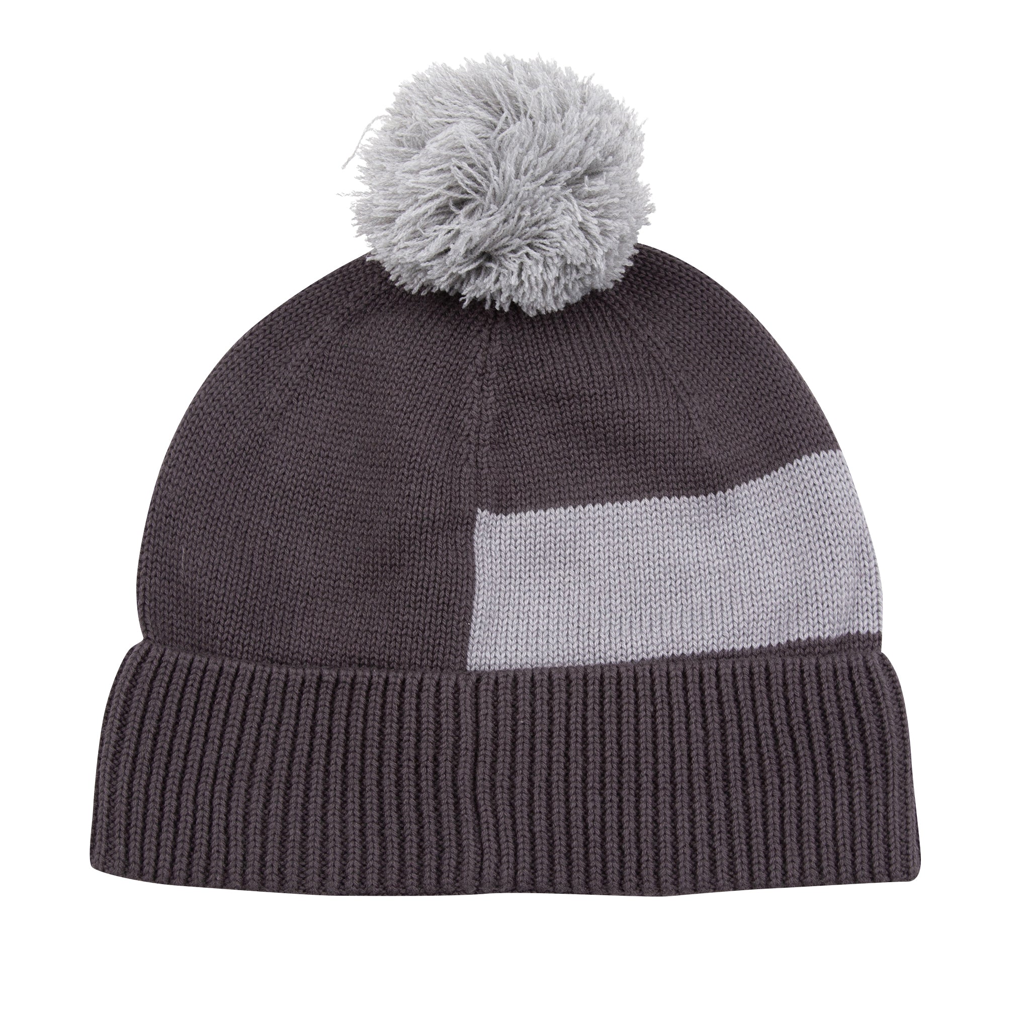 Sounder Golf | Sounder Golf | Hats | Sounder Chunky Bobble Hat - Dark Grey Marl | Hats & Caps
