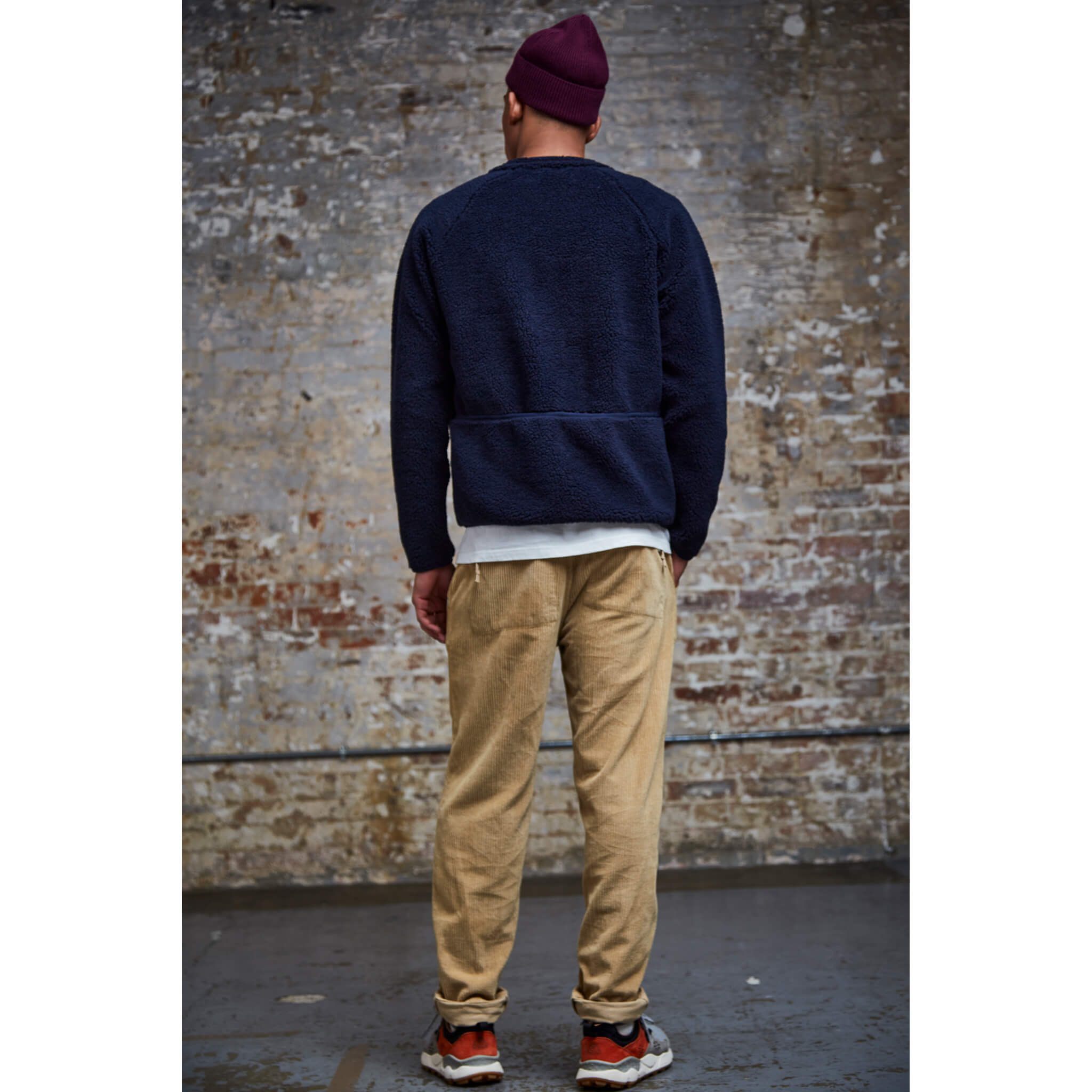 Himalayas Fleece Jacket - Navy