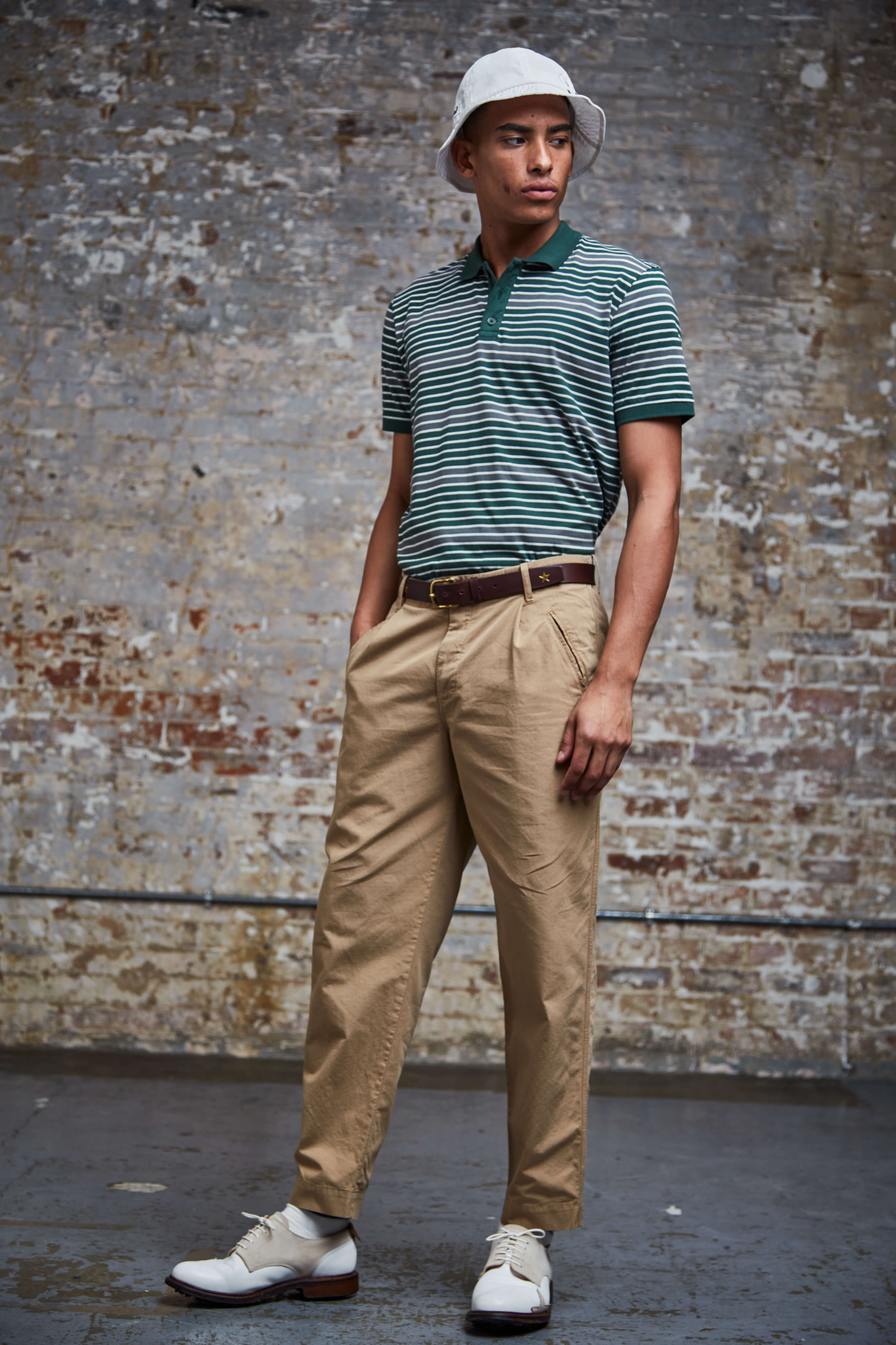 Sounder Golf | Sounder Golf | Clothing | Trousers | Good Walk Chino - Tan Ripstop | Trousers & Shorts