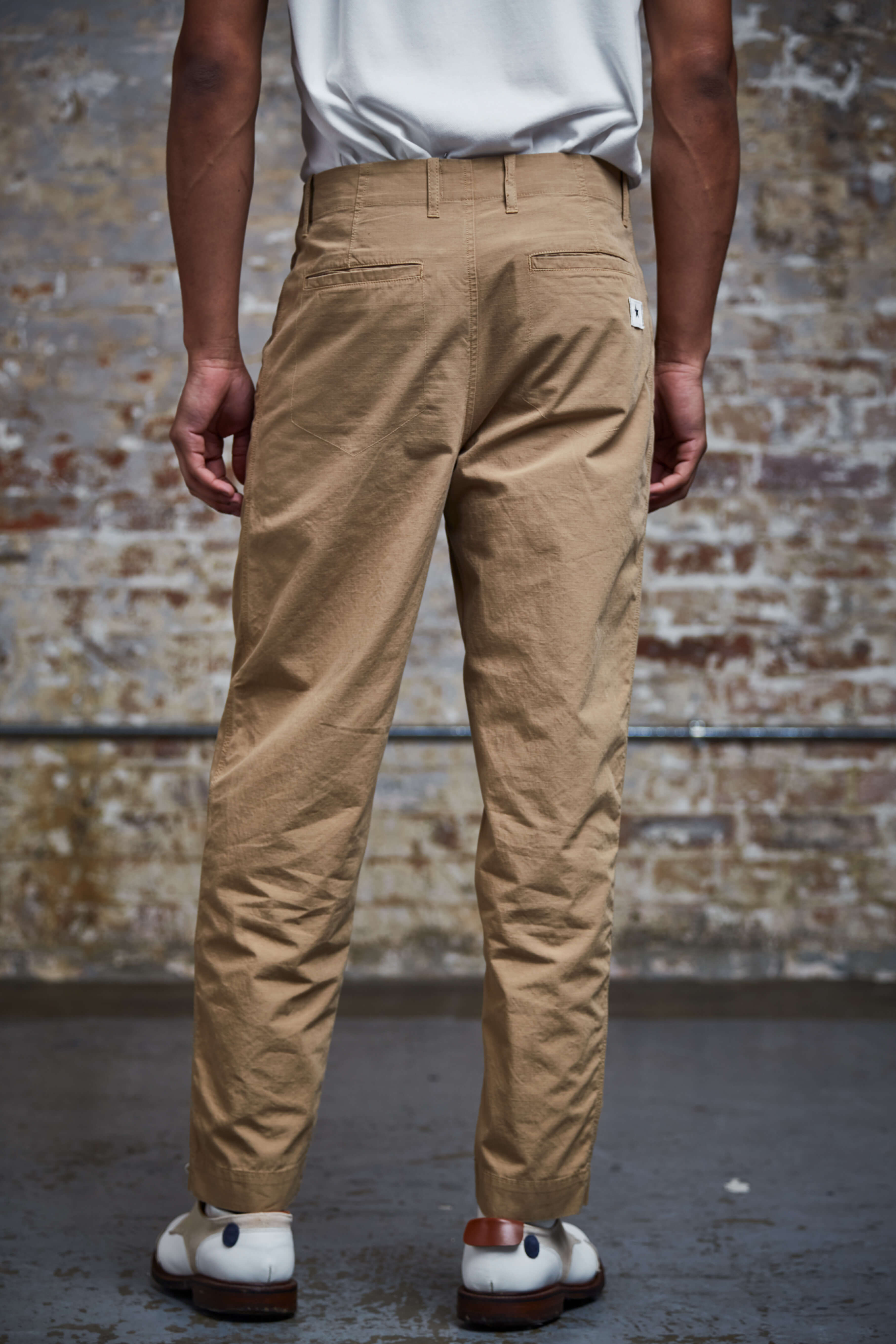 Sounder Golf | Sounder Golf | Clothing | Trousers | Good Walk Chino - Tan Ripstop | Trousers & Shorts