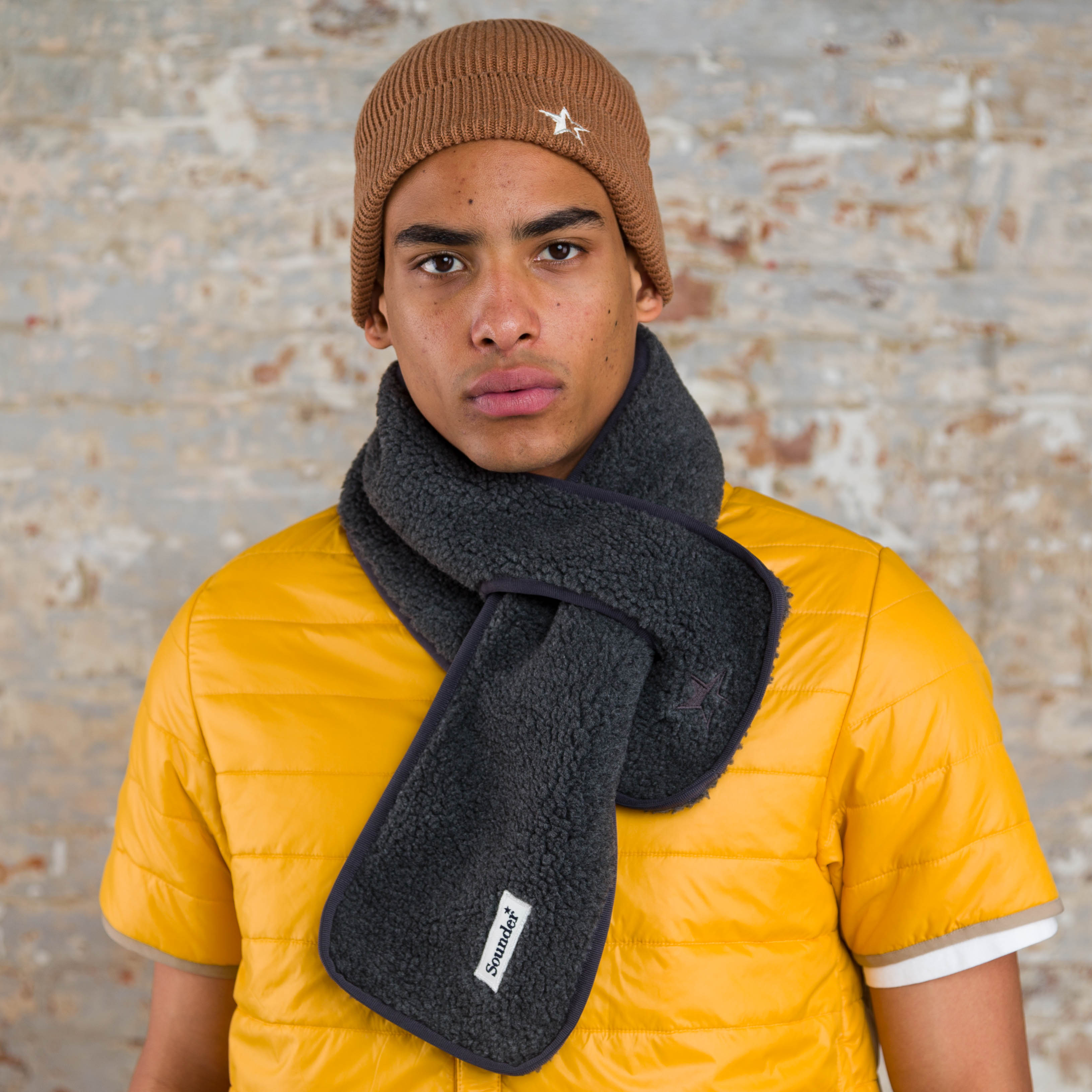 Sounder Golf | Sounder Golf | Accessories | Scarfs | Himalayas Scarf - Charcoal | Accessories