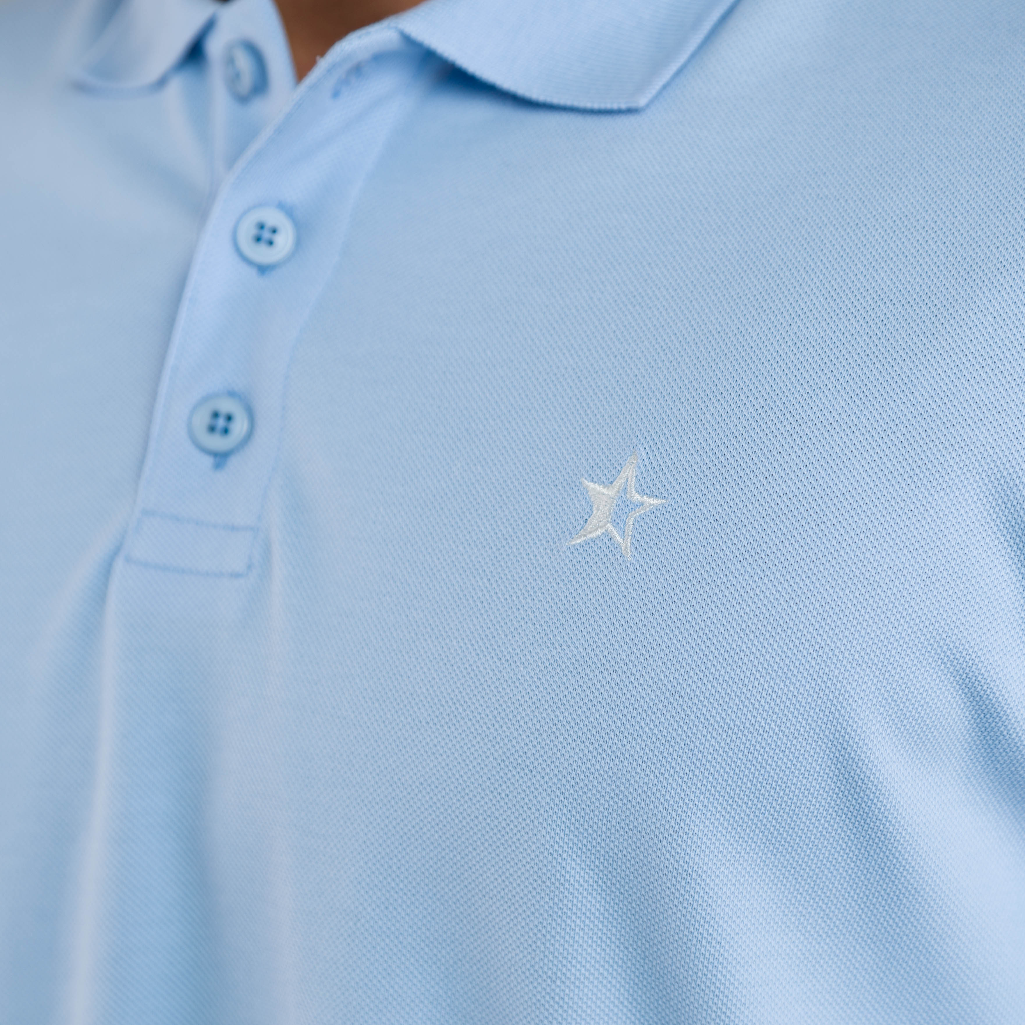 Sounder Golf | Sounder Golf | Polos | Play Well Polo - Sky | Polos