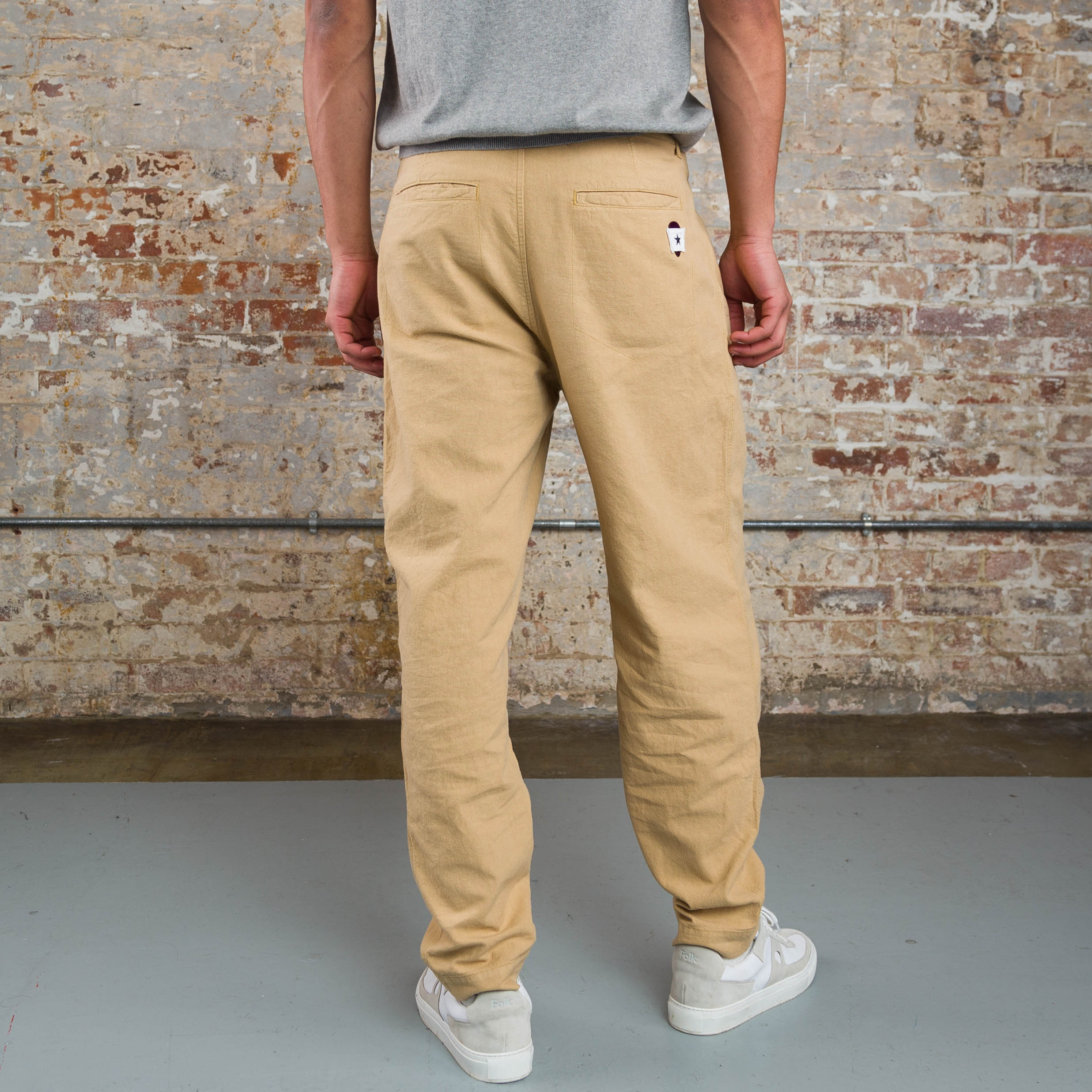 Good Walk Chino - Tan Linen