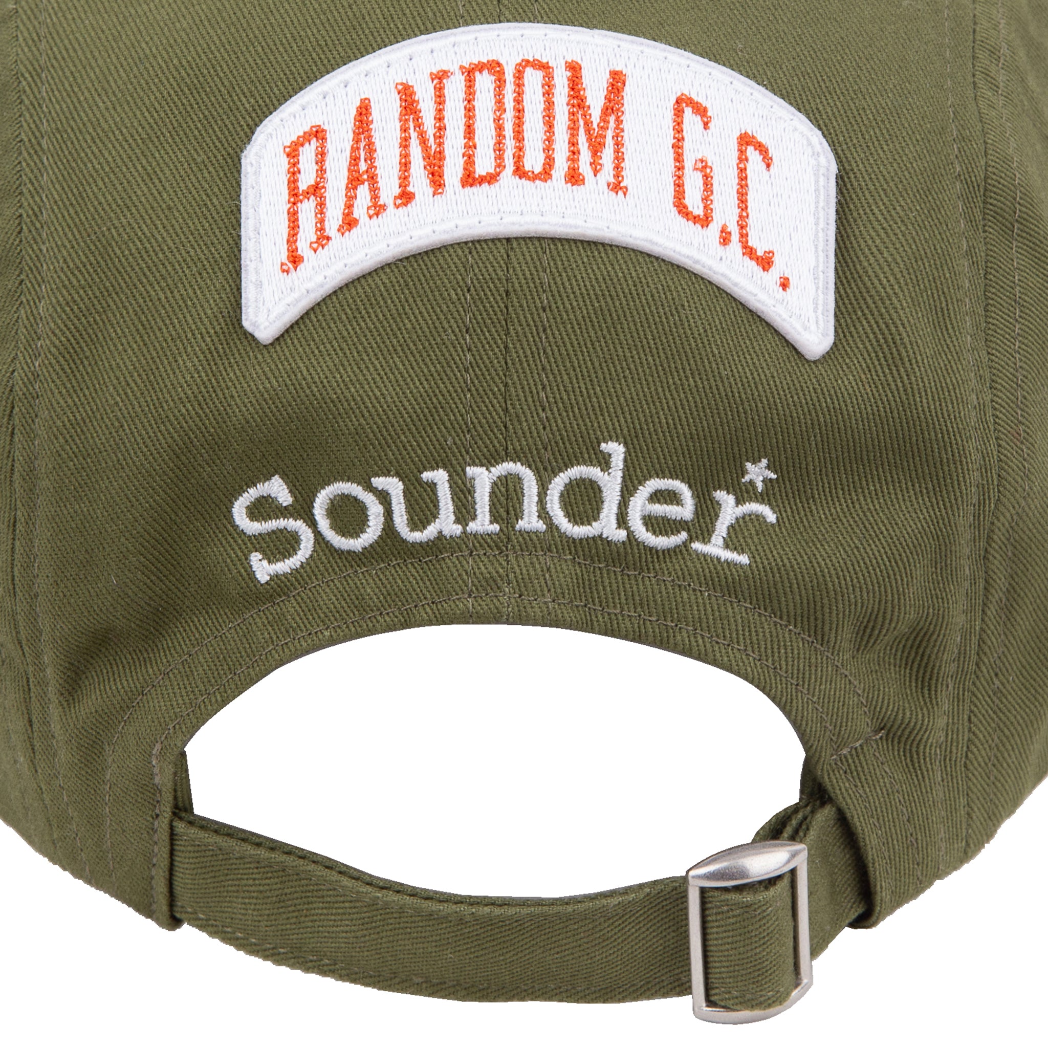 Sounder Golf | Sounder Golf | Hats | Sounder x Random Golf Club Five Panel Cap in Khaki | Hats & Caps