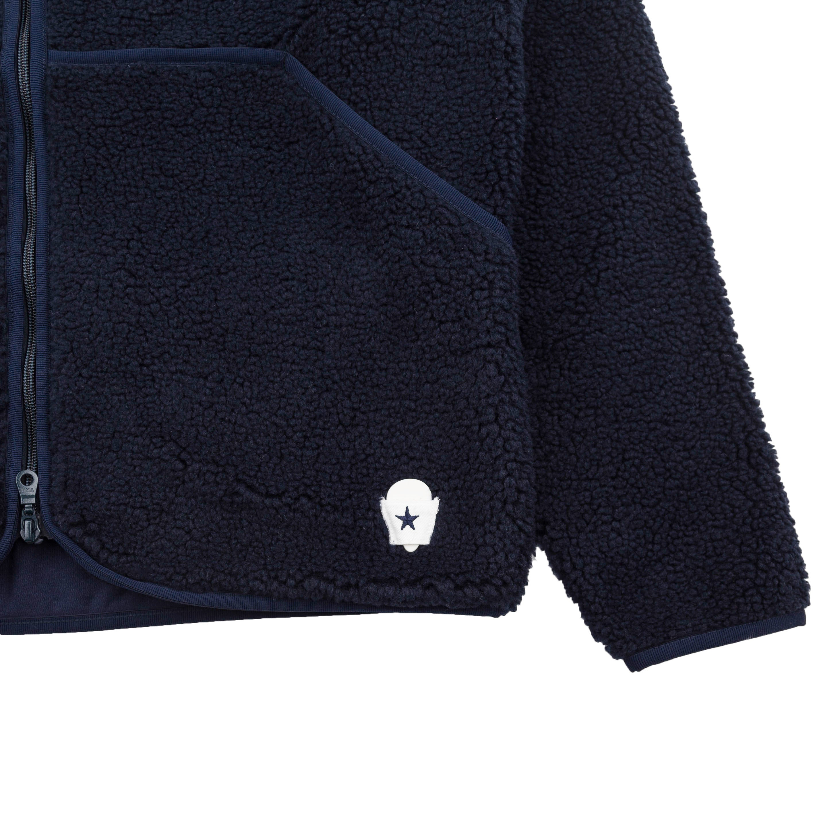 Himalayas Fleece Jacket - Navy