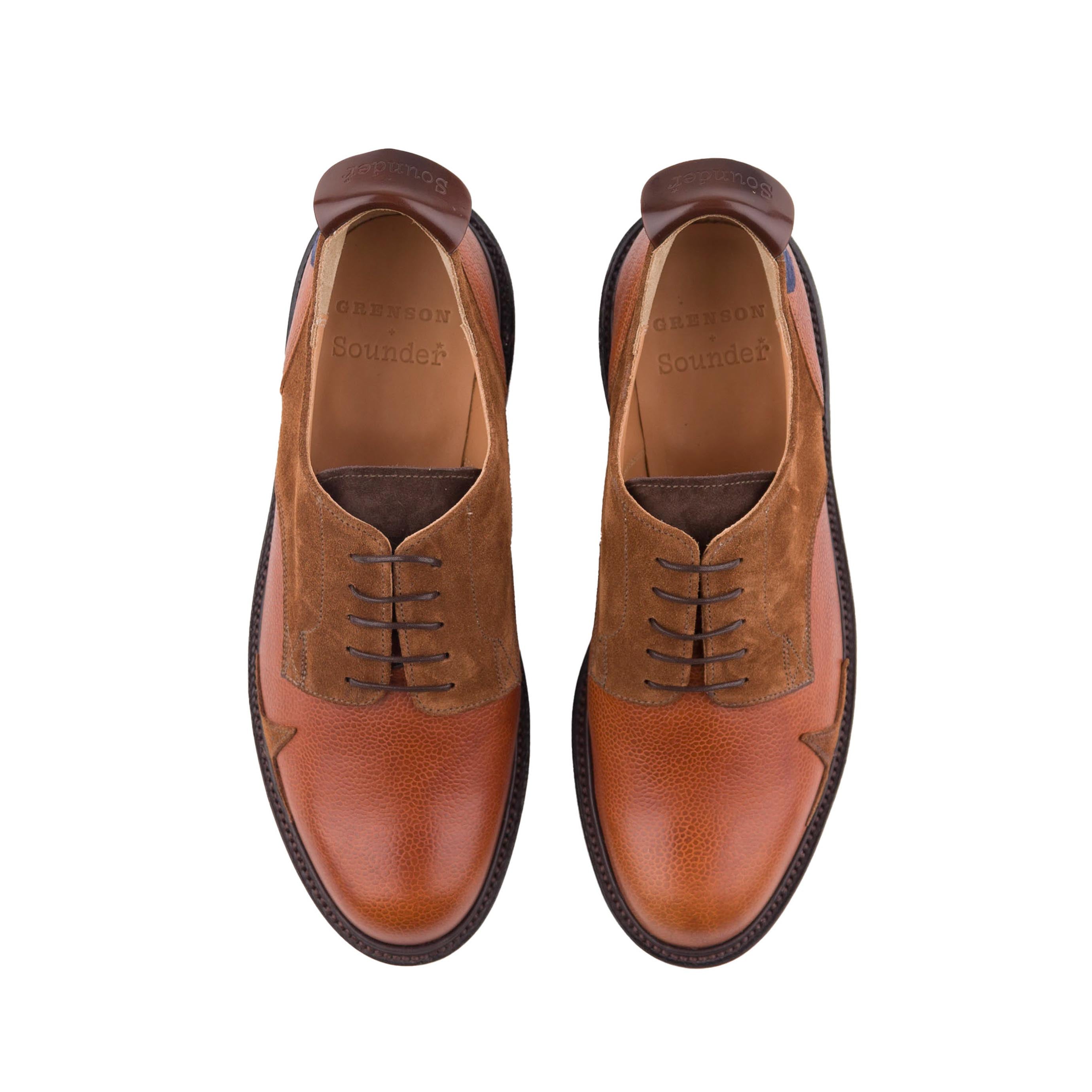 Sounder Golf | Sounder Golf | Golf Shoes | The Sounder x Grenson Golf Shoe - Tan | Shoes