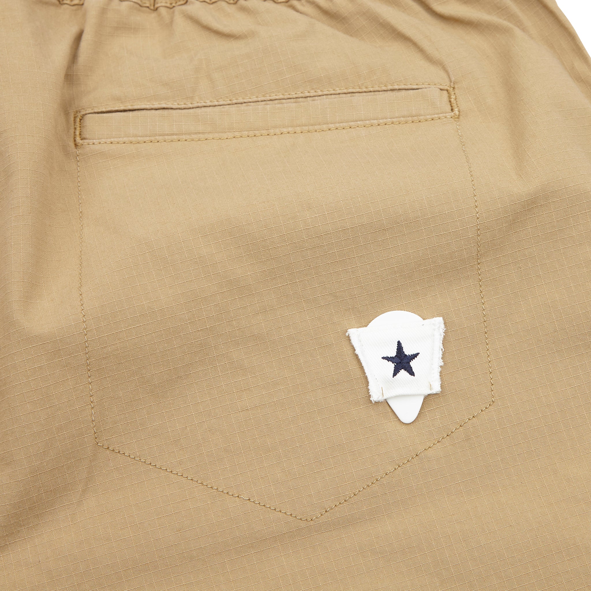 Sounder Golf | Sounder Golf | Clothing | Trousers | Drawcord Good Walk Chino - Tan Ripstop | Trousers & Shorts