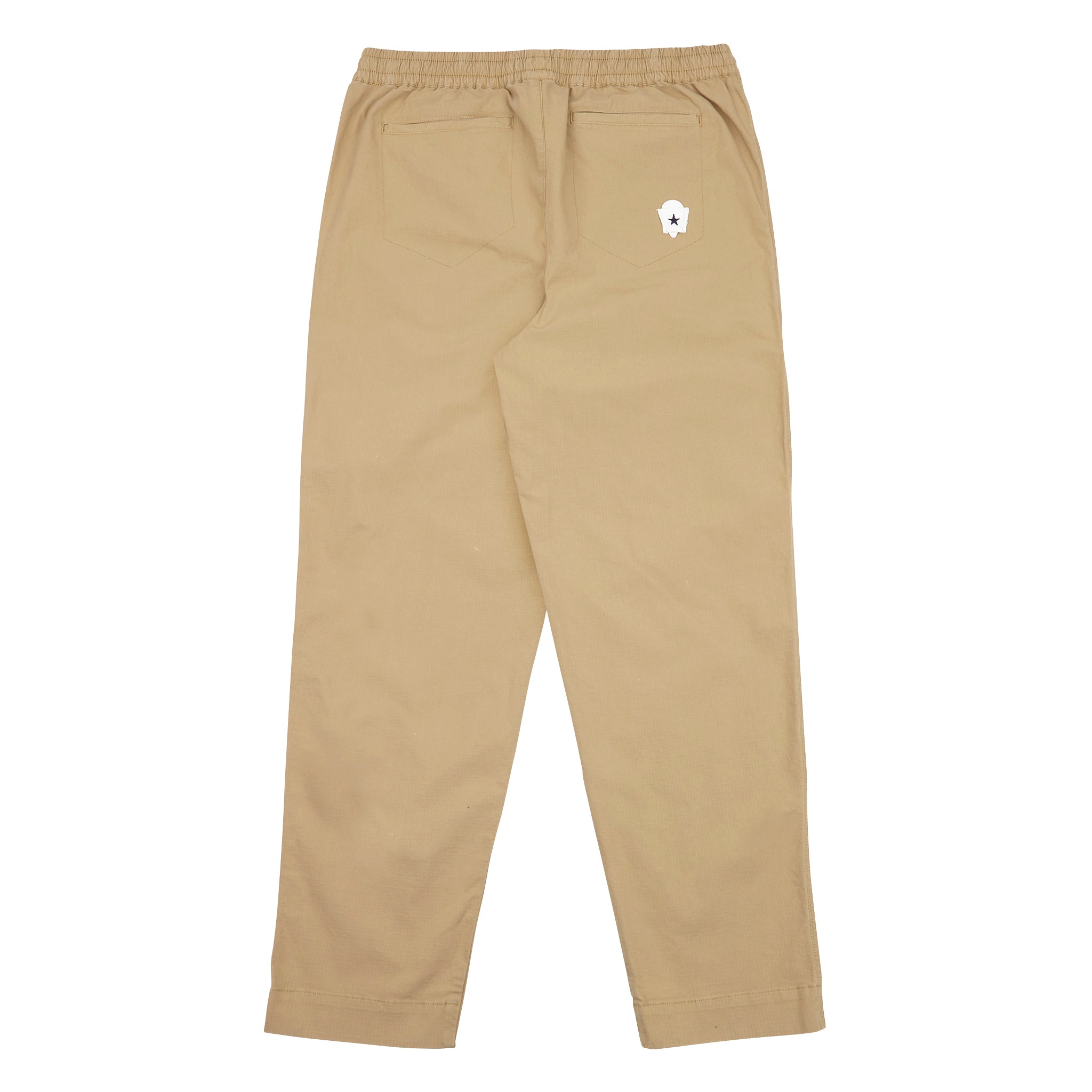 Sounder Golf | Sounder Golf | Clothing | Trousers | Drawcord Good Walk Chino - Tan Ripstop | Trousers & Shorts
