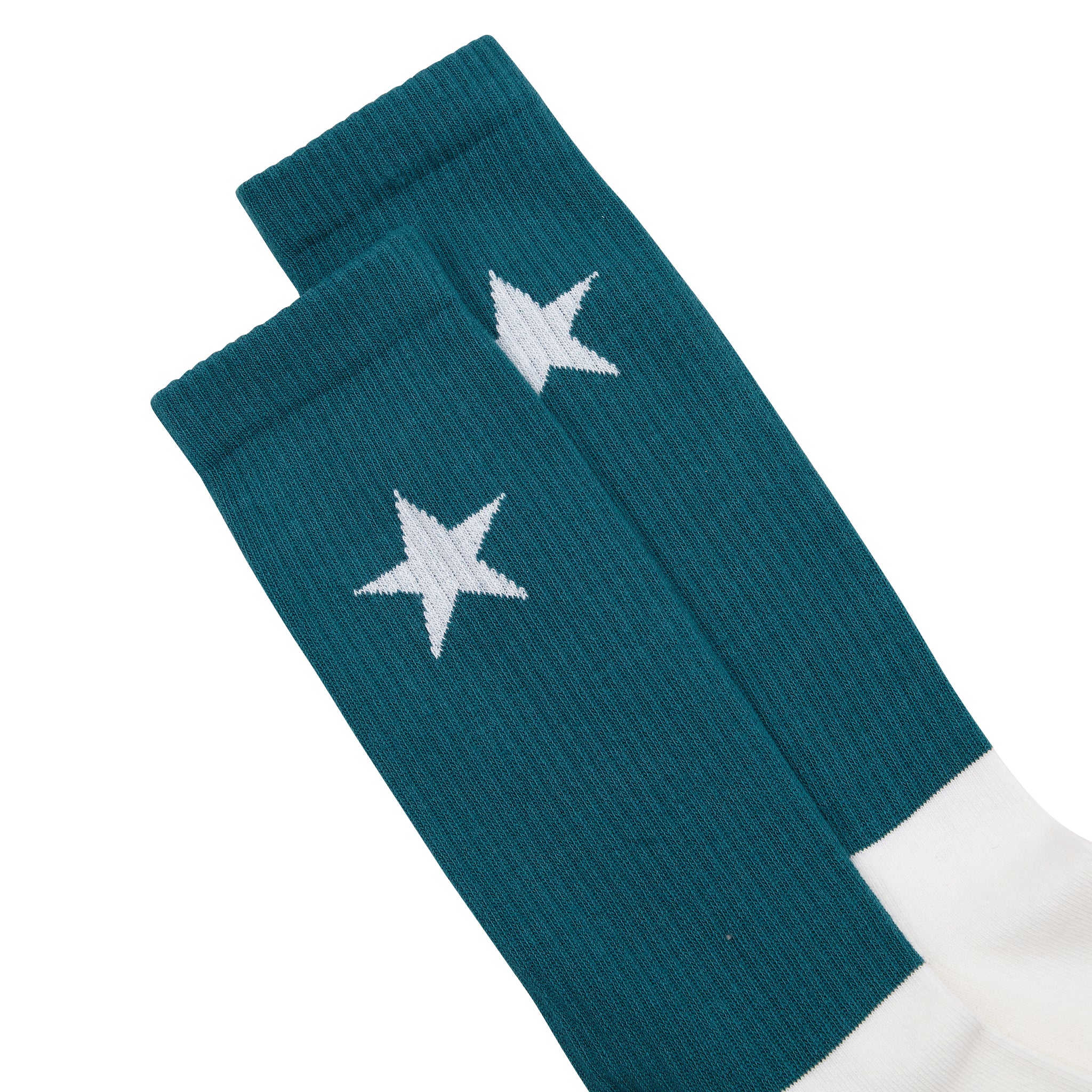 Sounder Golf | Sounder Golf | Clothing | Socks | No Rule Sock - Jade and Yellow | Socks