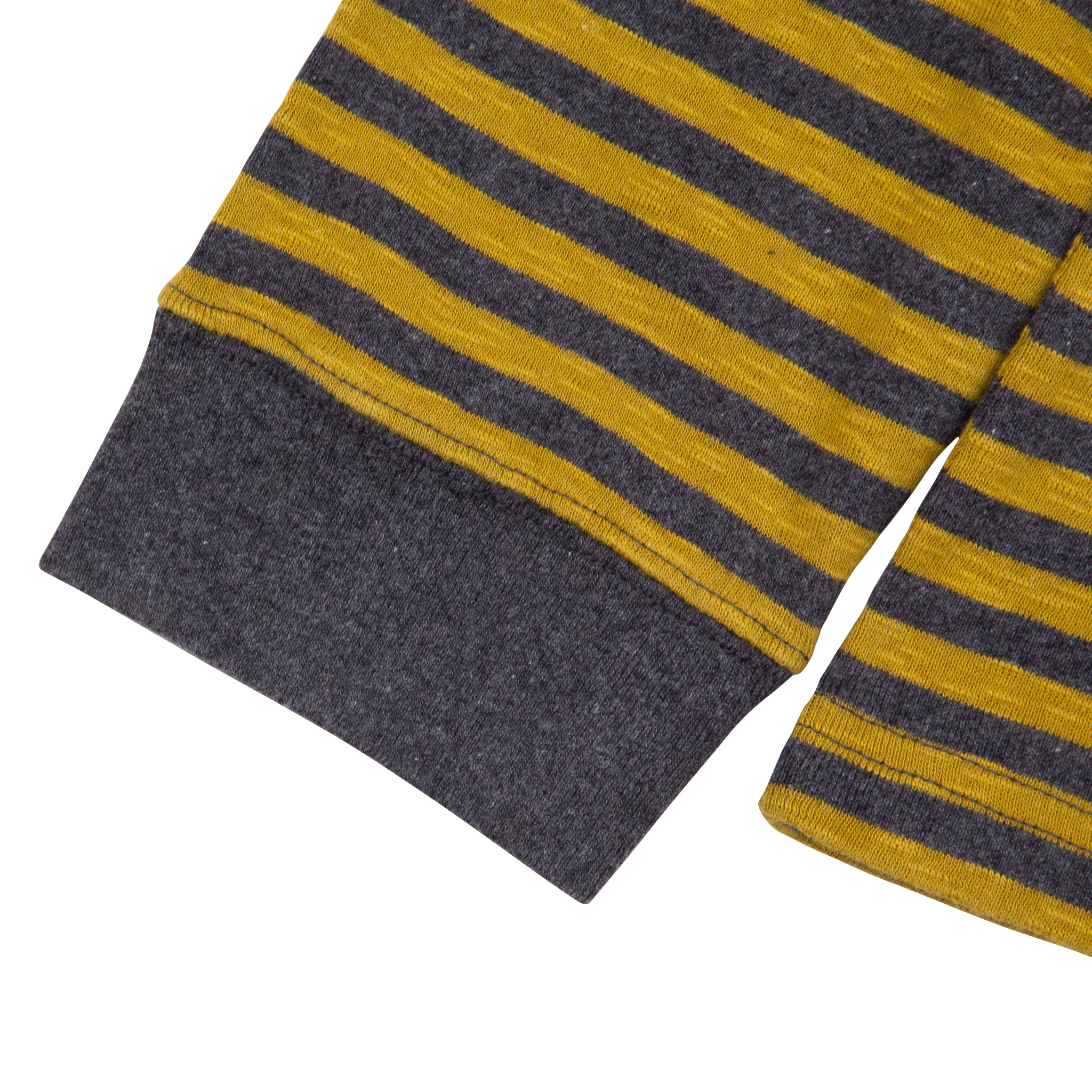 Sounder Golf | Sounder Golf | Clothing | T-Shirts | Fuzzy Pocket Long Sleeve T-Shirt - Gold and Slate | T-Shirts & Shirts