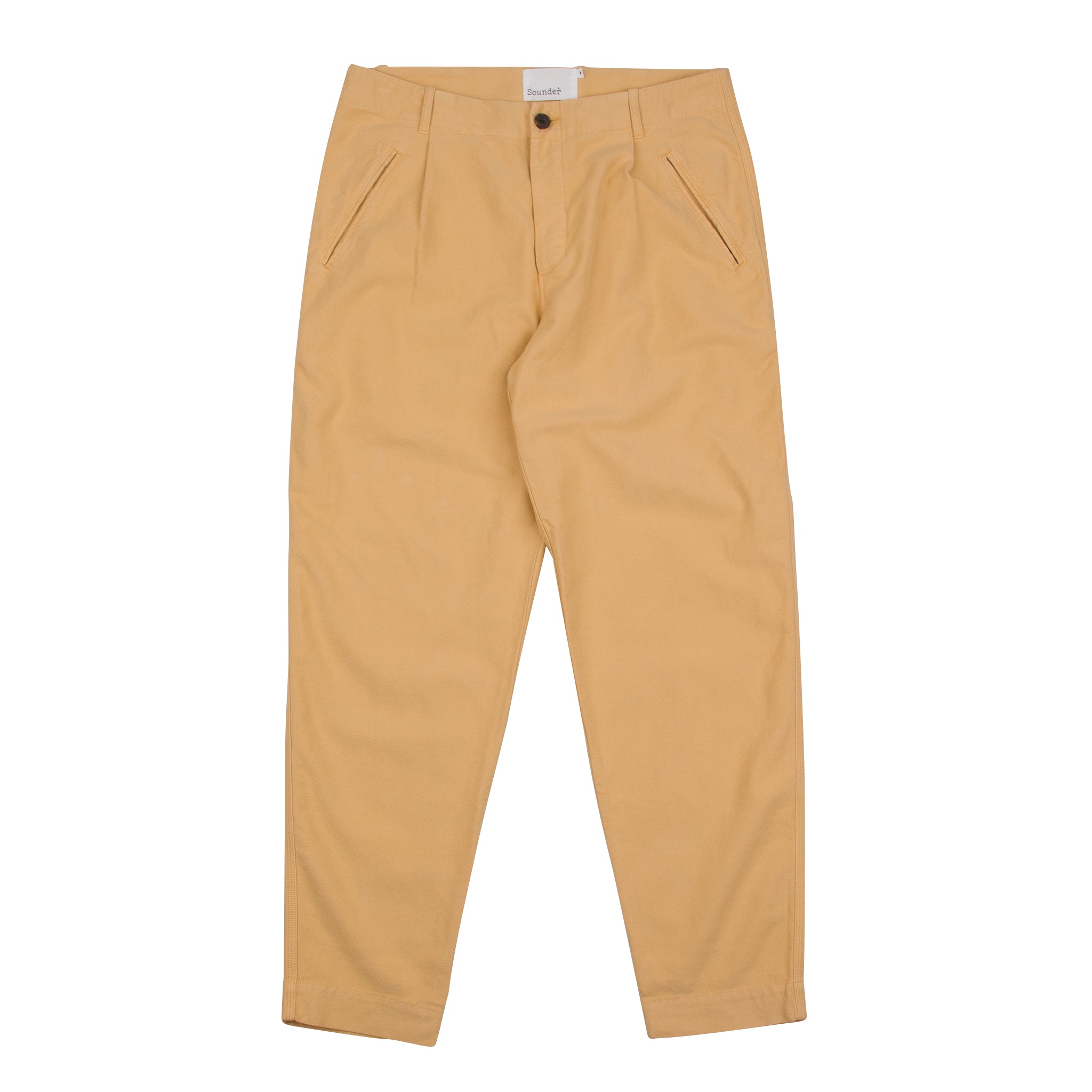 Sounder Golf | Sounder Golf | Clothing | Trousers | Good Walk Chino - Tan Moleskin | Trousers & Shorts