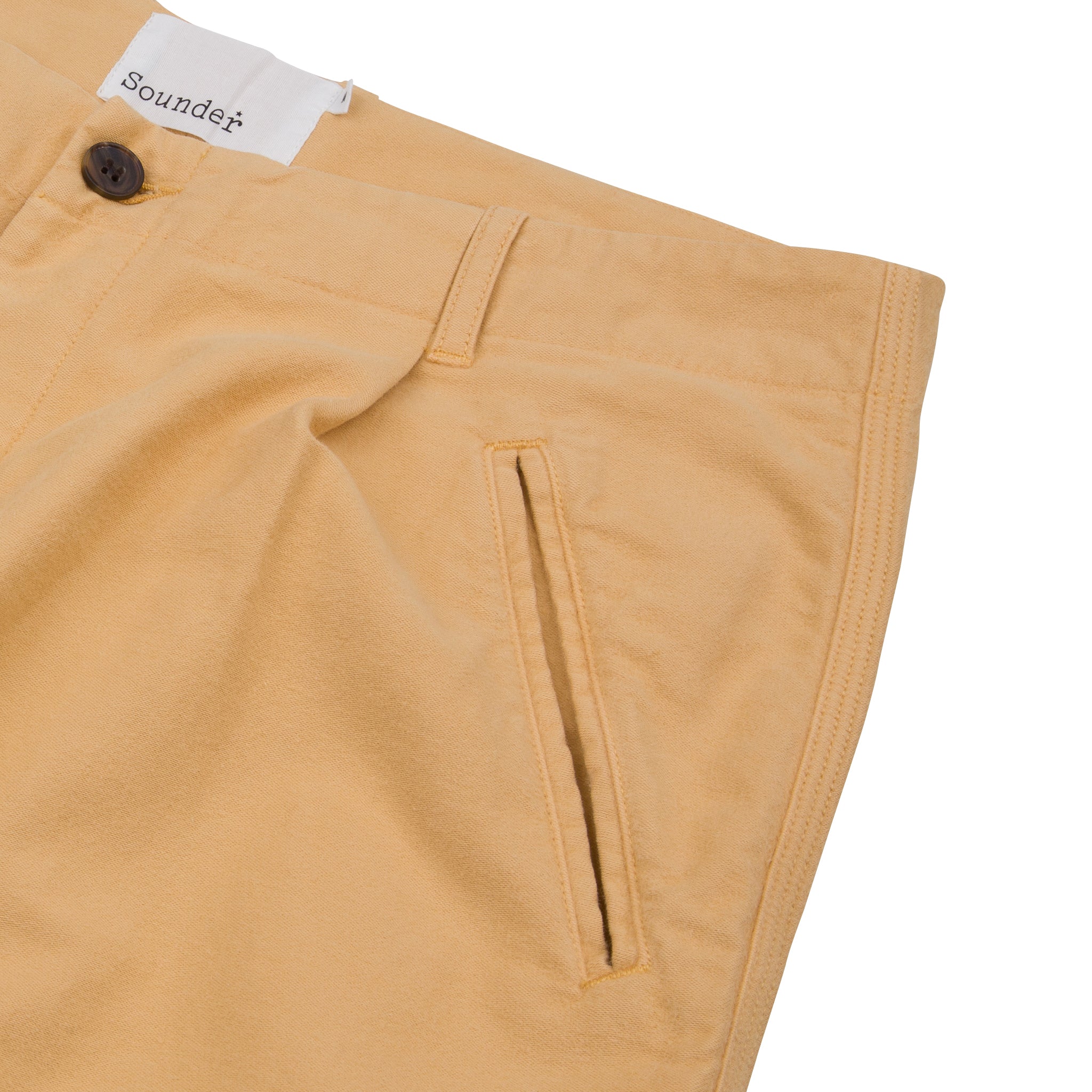 Sounder Golf | Sounder Golf | Clothing | Trousers | Good Walk Chino - Tan Moleskin | Trousers & Shorts