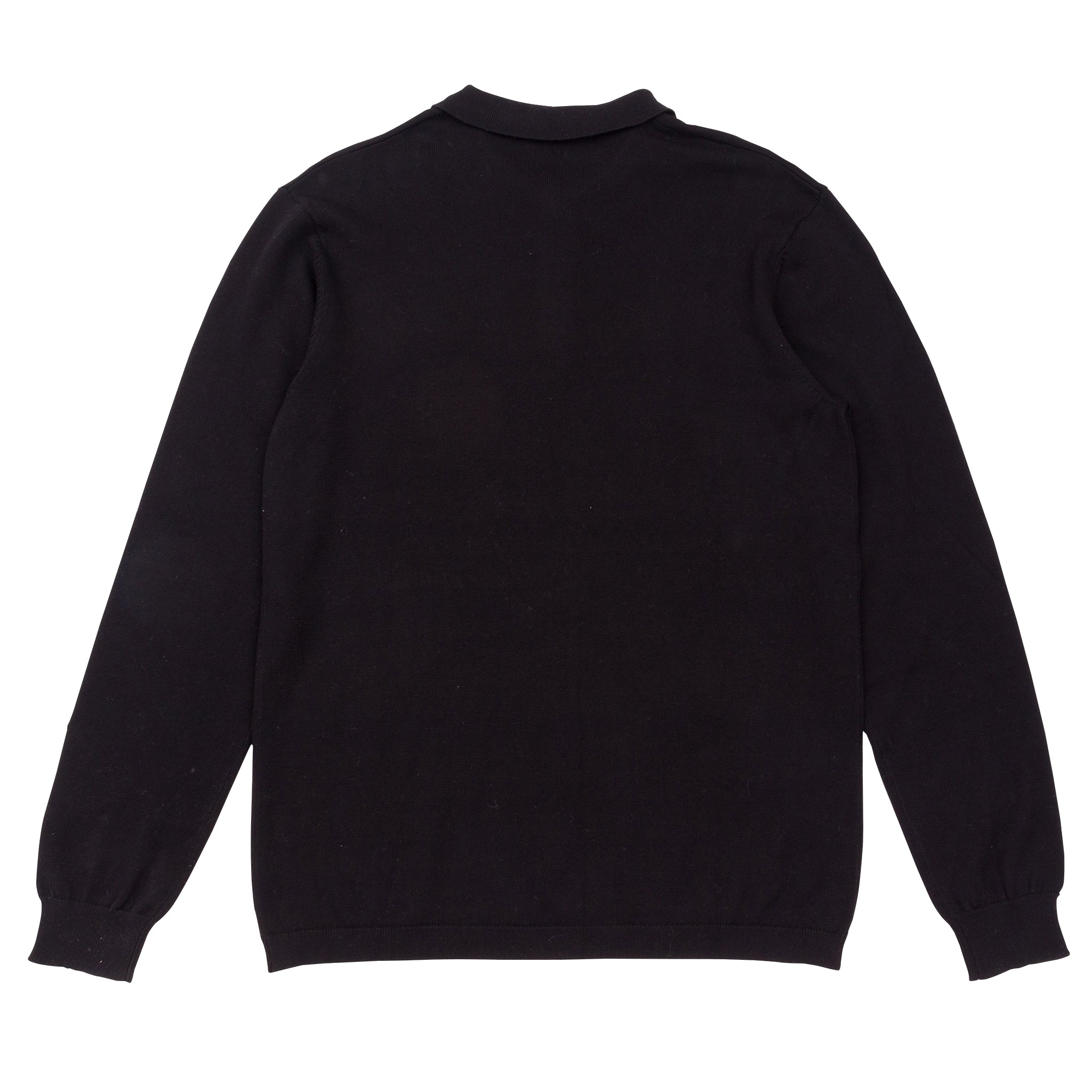 Sounder Golf | Sounder Golf | Clothing | Knits | Fine Cut Knitted Polo - Black | Knits & Sweats
